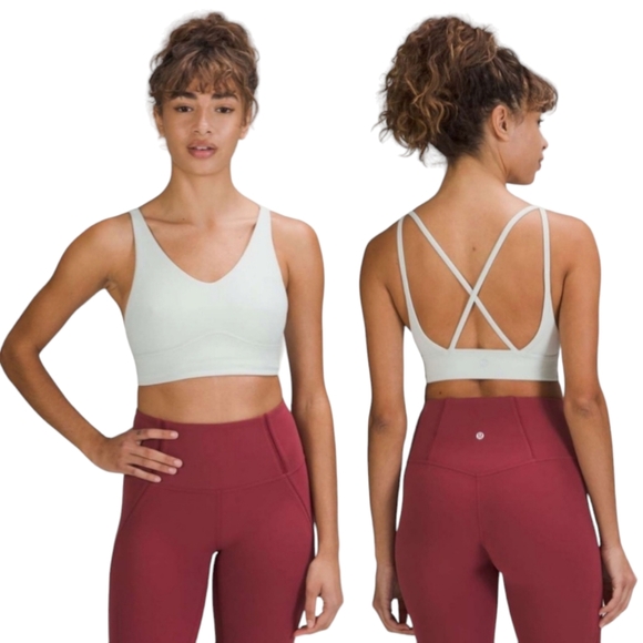 lululemon athletica Other - Lululemon In Alignment Longline Bra *Light Support, B/C Cup - Ocean Air
